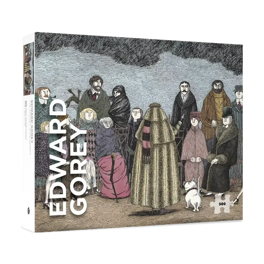 The Awdrey-Gore Legacy by Edward Gorey 500 Piece Jigsaw Puzzle Pomegranate
