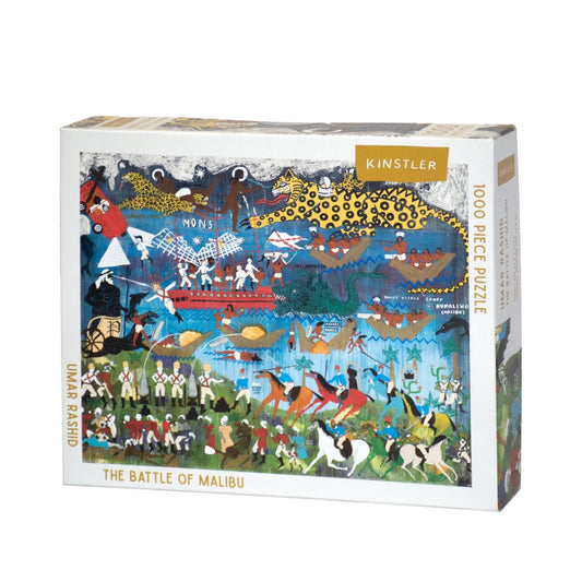 The Battle of Malibu by Umar Rashid 1000 Piece Jigsaw Puzzle Kinstler