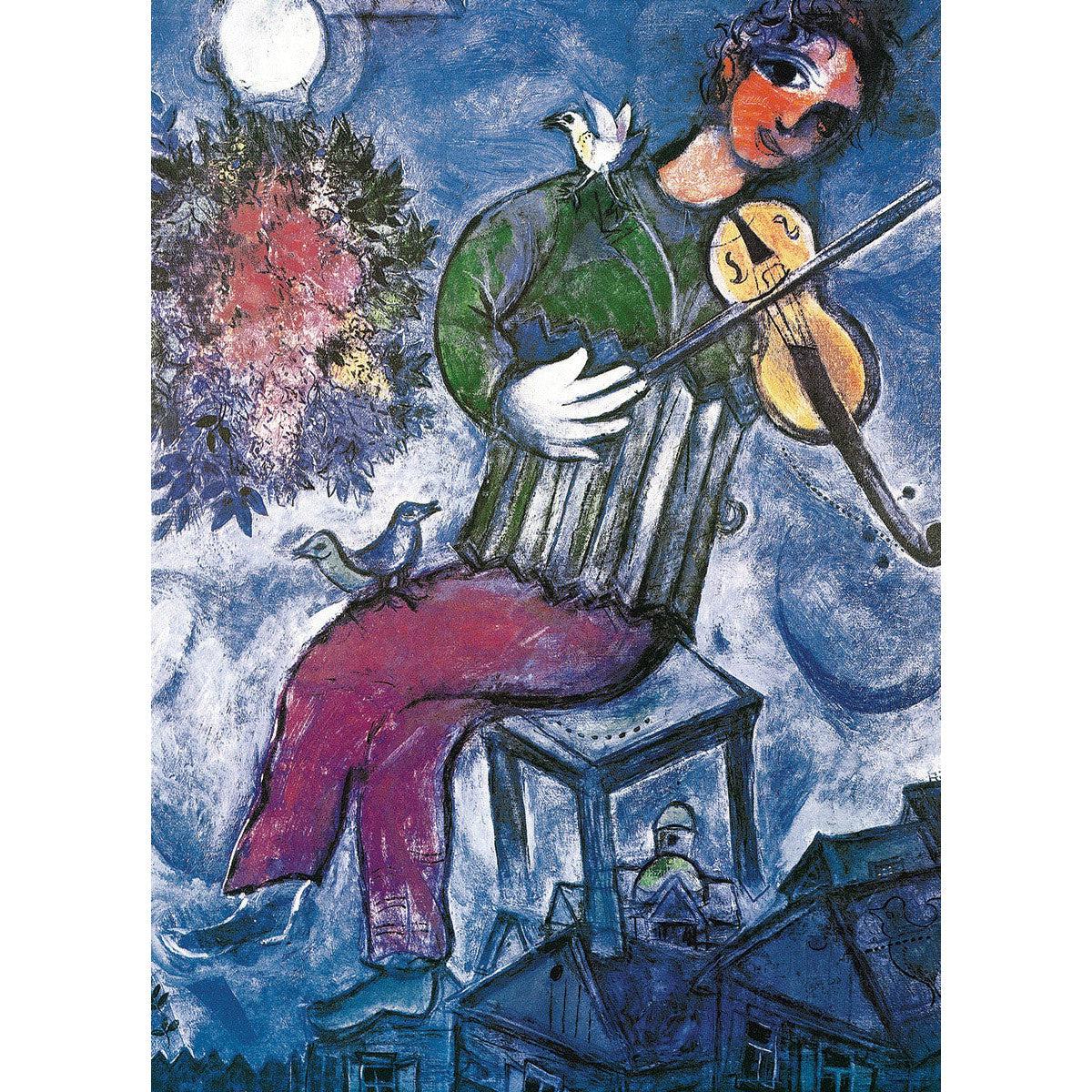 The Blue Violinist 1000 Piece Jigsaw Puzzle Eurographics