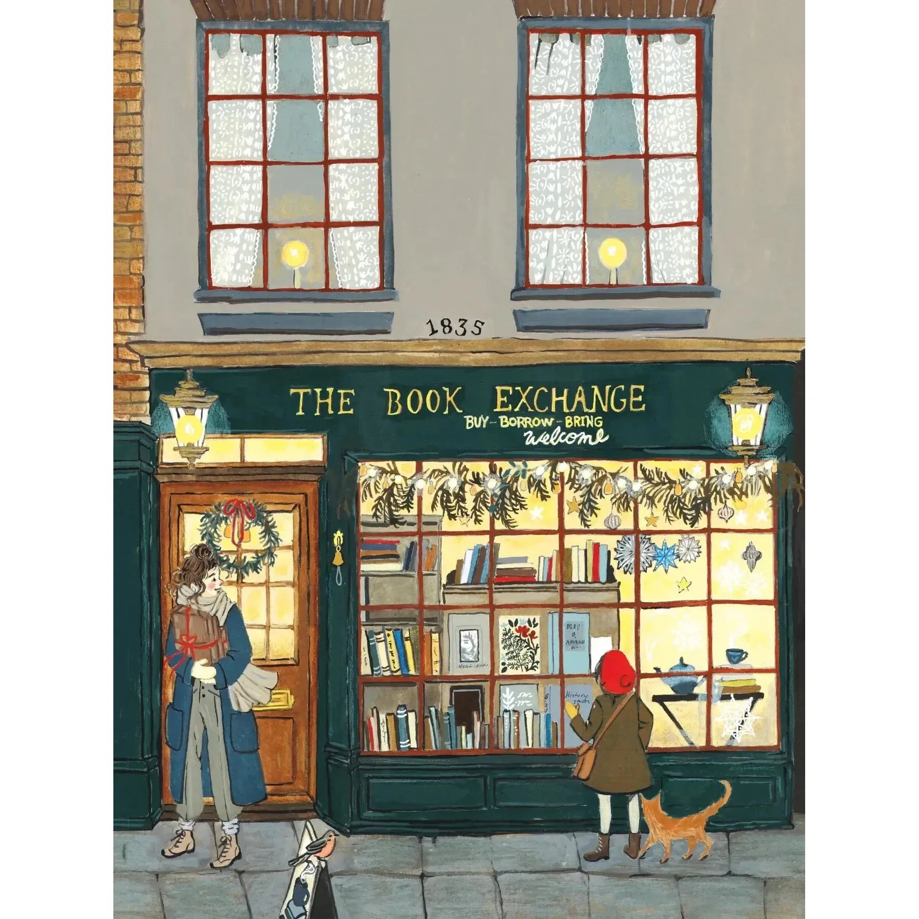 The Book Exchange 1000 Piece Jigsaw Puzzle NYPC