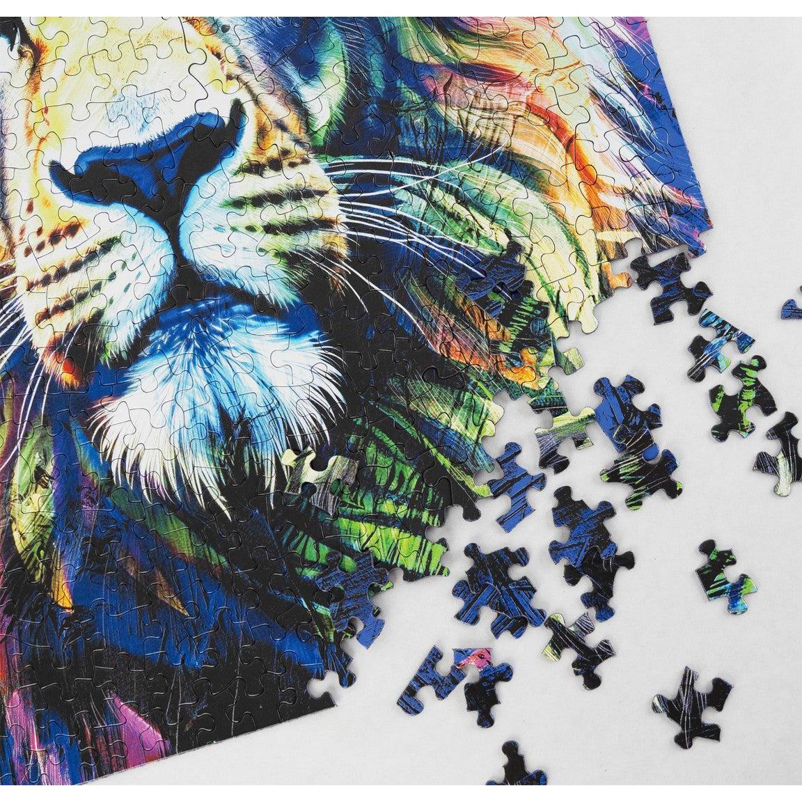The Brave Colors of a Lion 500 Piece Jigsaw Puzzle Springbok