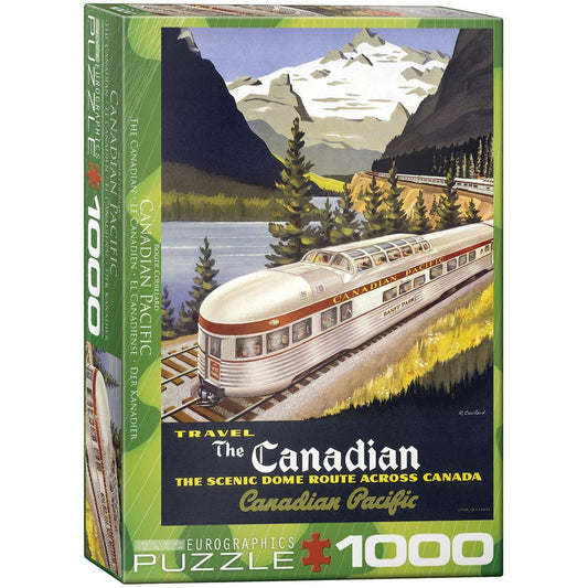 The Canadian 1000 Piece Jigsaw Puzzle Eurographics