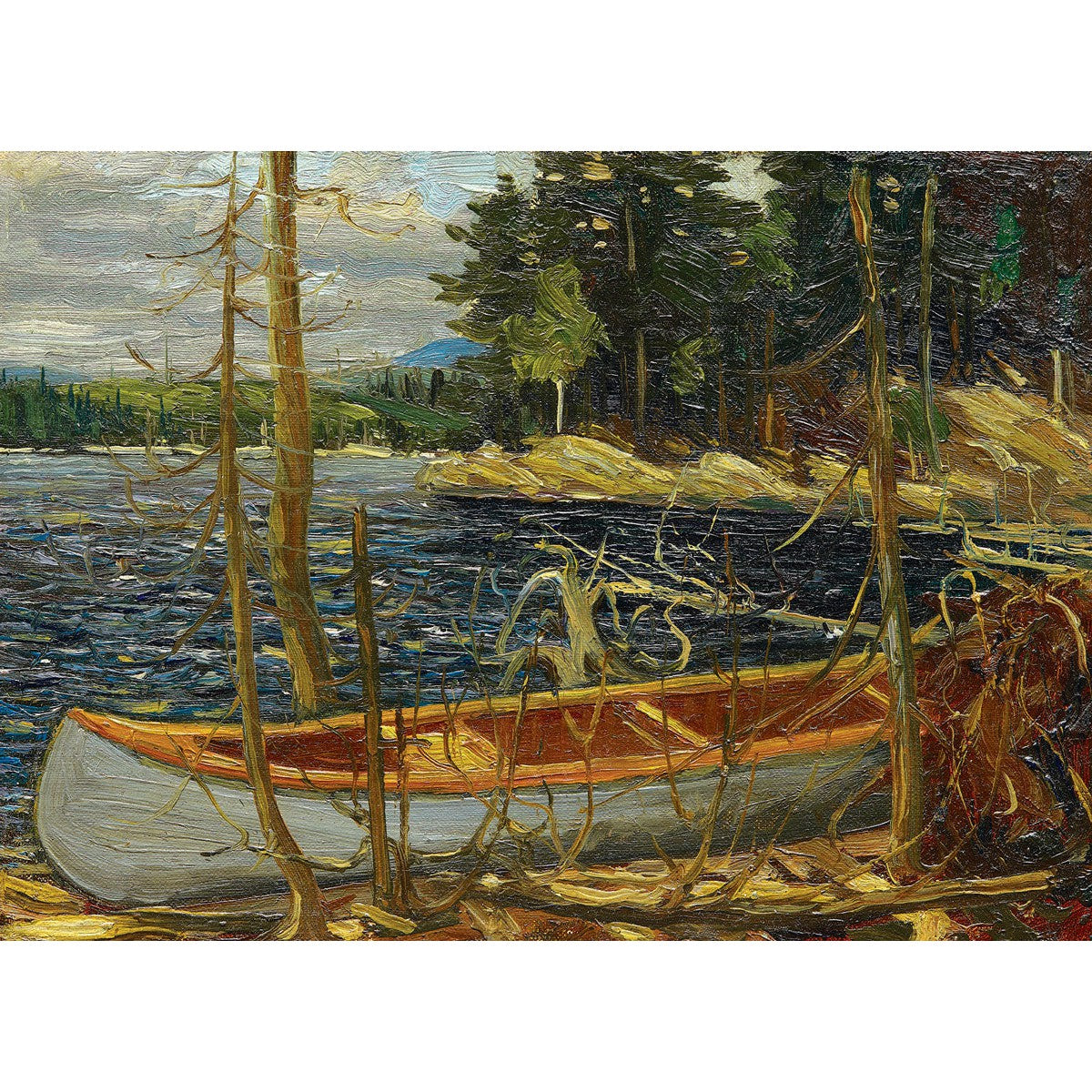 The Canoe 1000 Piece Jigsaw Puzzle Eurographics