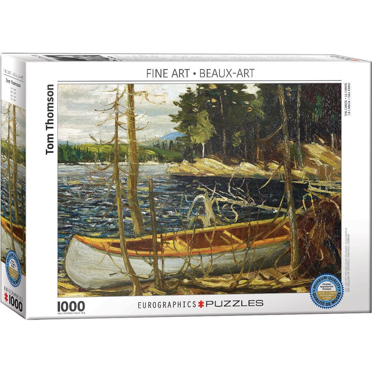 The Canoe 1000 Piece Jigsaw Puzzle Eurographics