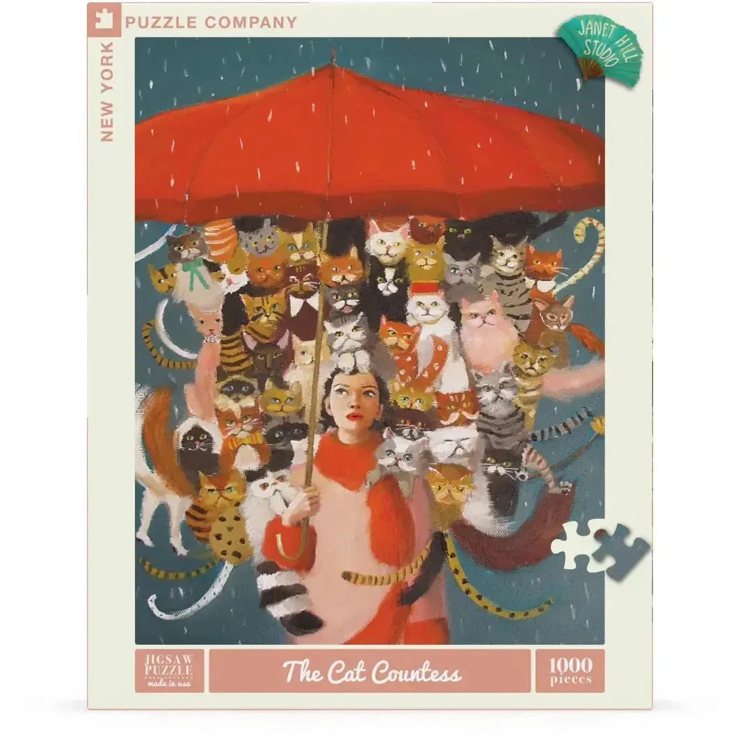 The Cat Countess 1000 Piece Jigsaw Puzzle NYPC
