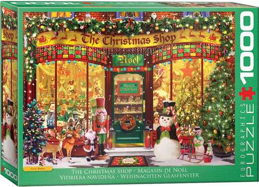 The Christmas Shop 1000 Piece Jigsaw Puzzle Eurographics
