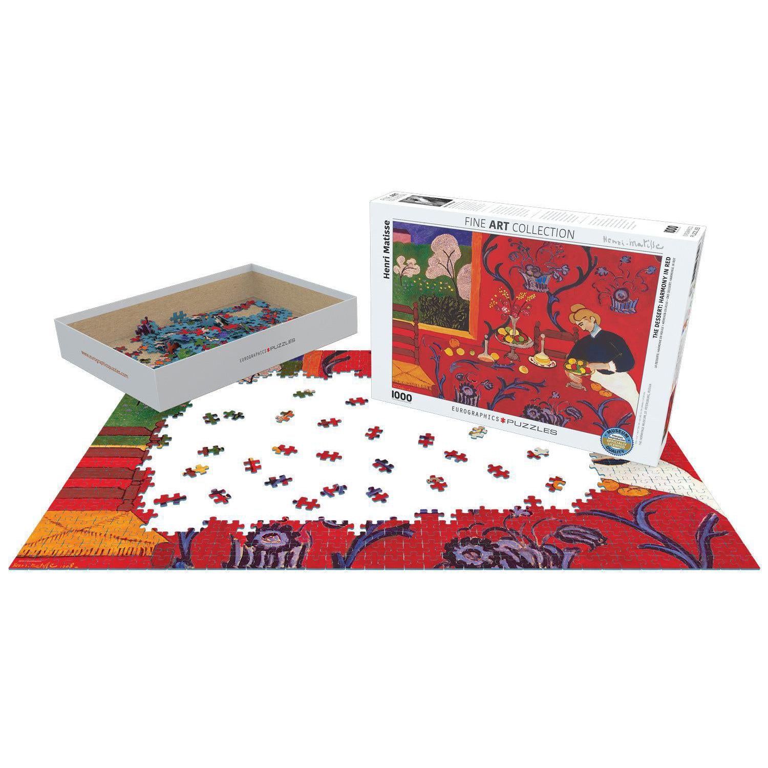 The Dessert: Harmony in Red 1000 Piece Jigsaw Puzzle Eurographics