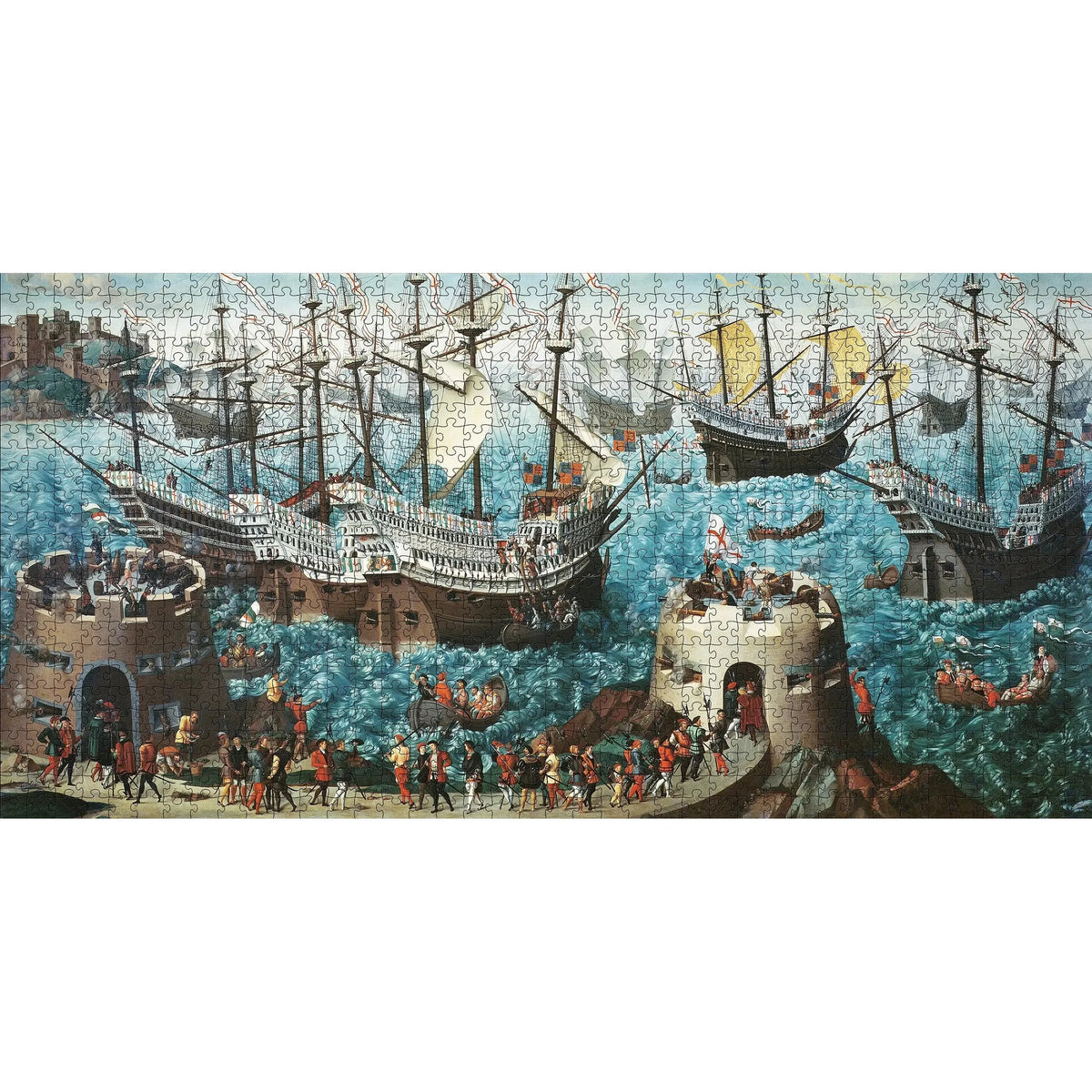 The Embarkation 1000 Piece Jigsaw Puzzle Pomegranate