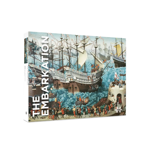 The Embarkation 1000 Piece Jigsaw Puzzle Pomegranate