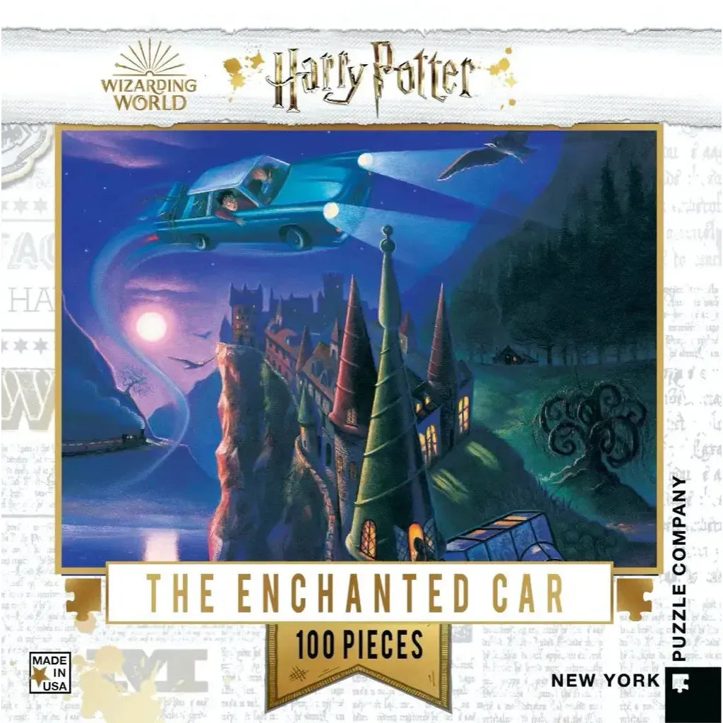 The Enchanted Car Harry Potter 100 Piece Mini Jigsaw Puzzle NYPC