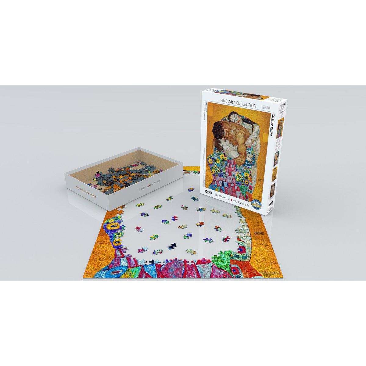 The Family by Gustav Klimt 1000 Piece Jigsaw Puzzle Eurographics