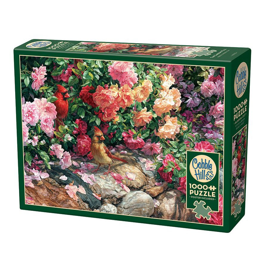 The Garden Wall 1000 Piece Jigsaw Puzzle Cobble Hill