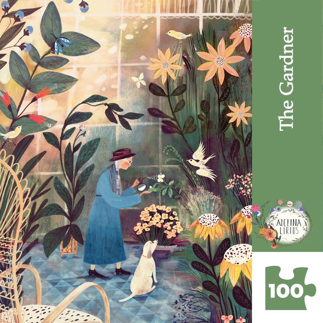 The Gardener 100 Piece Mini Jigsaw Puzzle NYPC