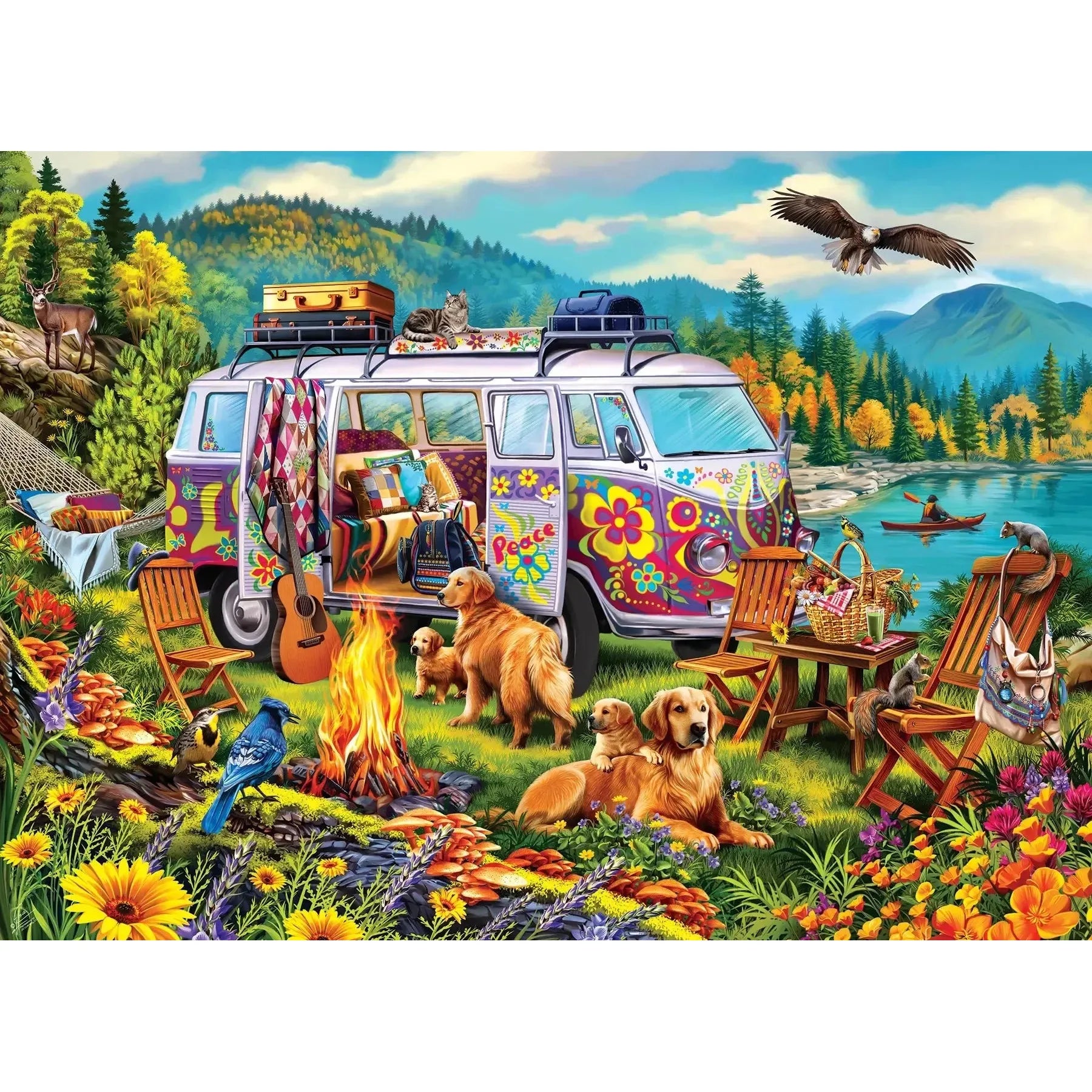 The Great Outdoors 1000 Piece Jigsaw Puzzle Cobble Hill