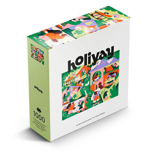 The Great Treehouse 1000 Piece Jigsaw Puzzle Holiyay