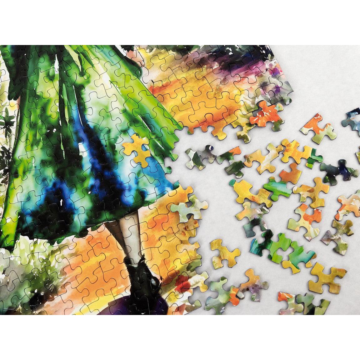 The Green Witch's Journey 500 Piece Jigsaw Puzzle Springbok