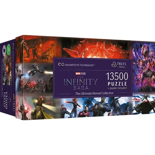 The Infinity Saga Ultimate Marvel Collection 13500 Piece Jigsaw Puzzle Trefl