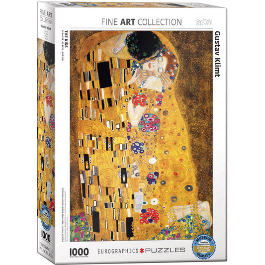 The Kiss 1000 Piece Jigsaw Puzzle Eurographics