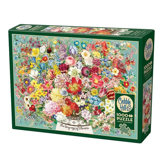 The Language of Flowers 1000 Piece Jigsaw Puzzle Cobble Hill