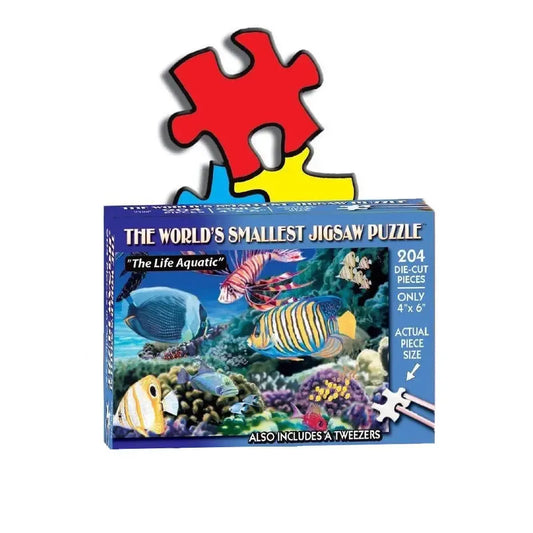 The Life Aquatic 234 Piece "World's Smallest" Jigsaw Puzzle TDC