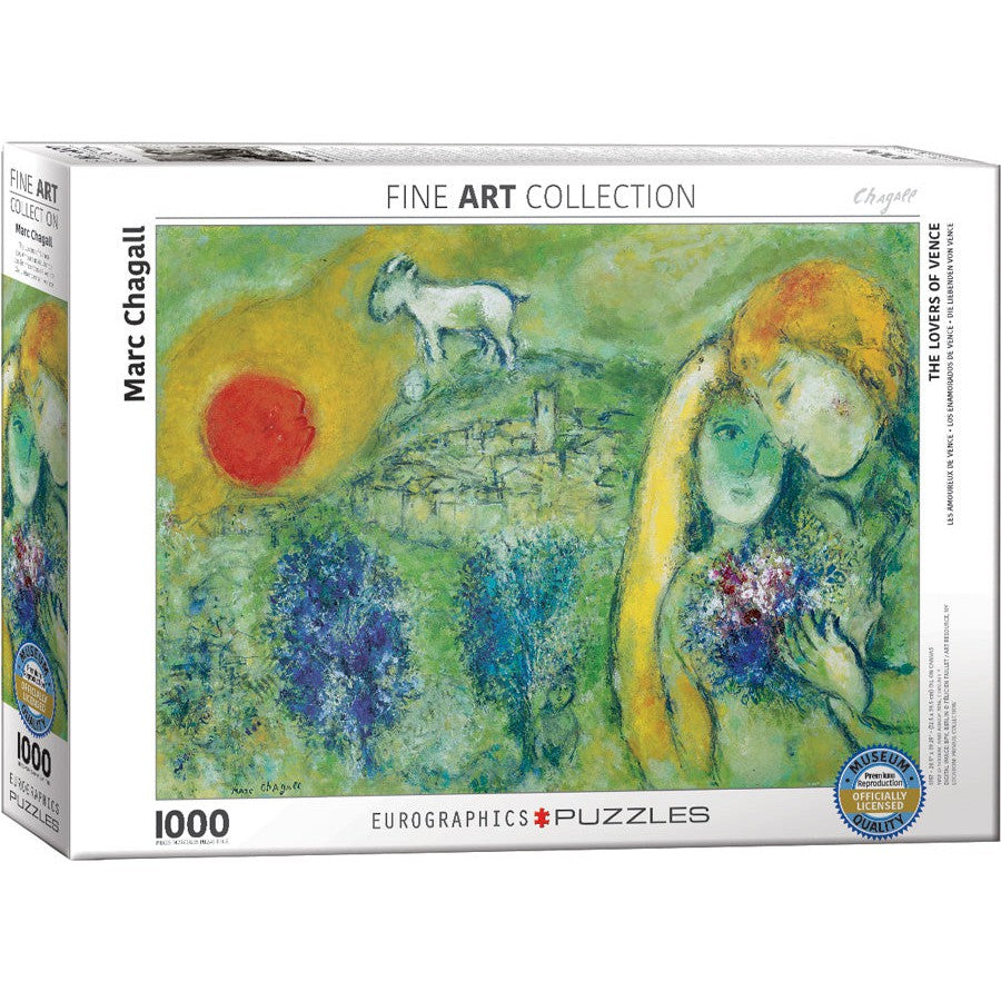 The Lovers of Vence 1000 Piece Jigsaw Puzzle Eurographics