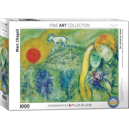 The Lovers of Vence 1000 Piece Jigsaw Puzzle Eurographics