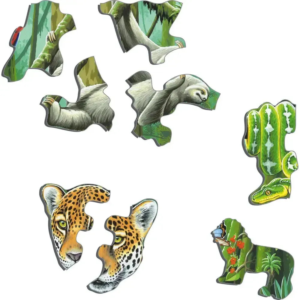 The Lush South American Rainforest 70 Piece Tray Jigsaw Puzzle Larsen