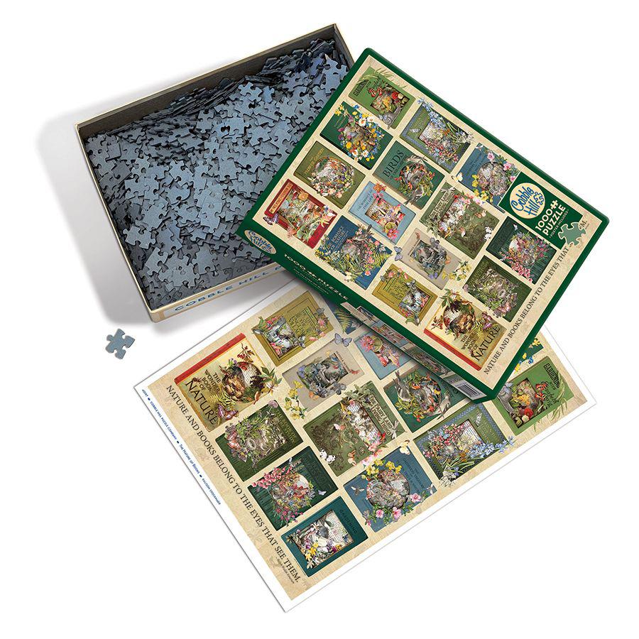 The Nature of Books 1000 Piece Jigsaw Puzzle Cobble Hill