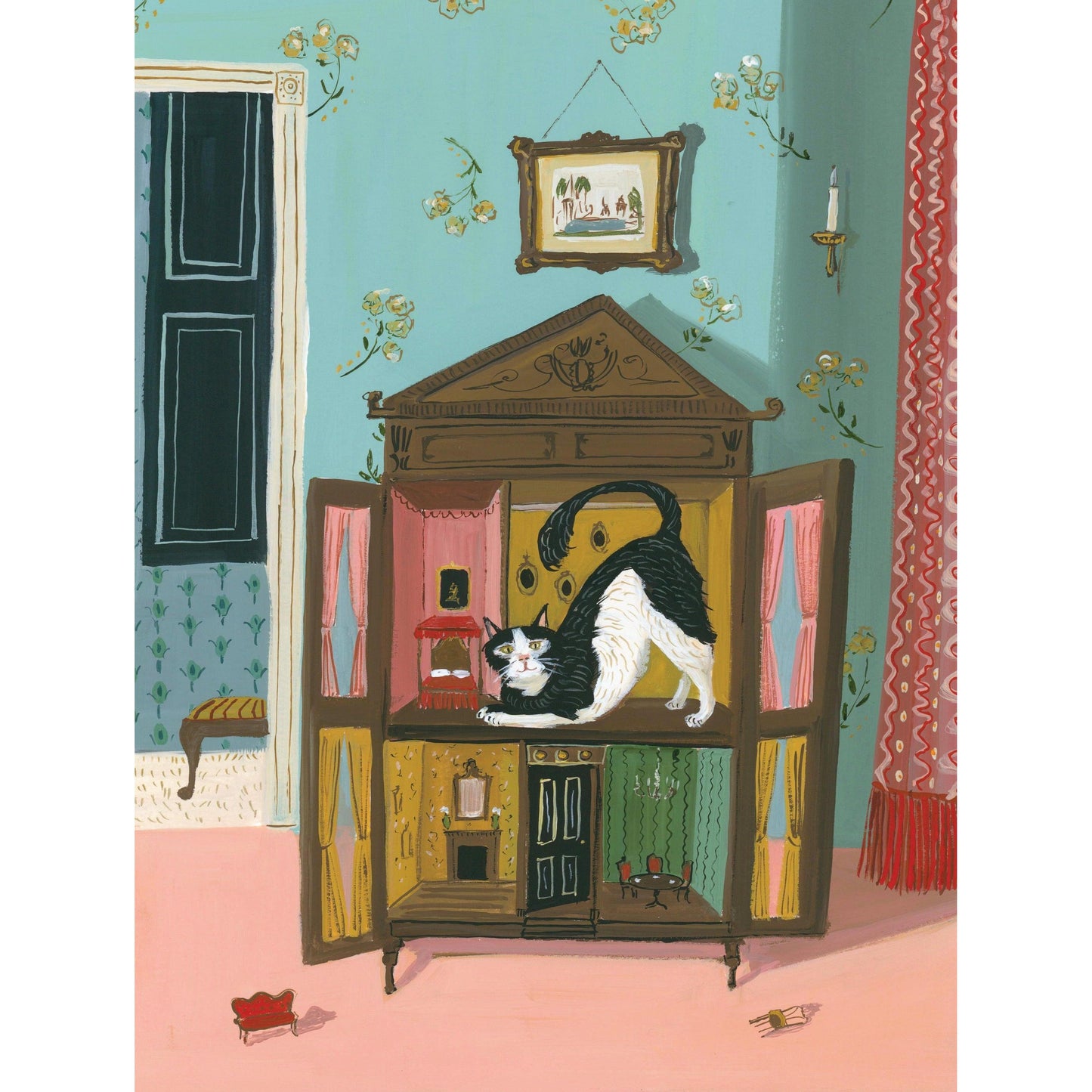 The New Tenant by Janet Hill 750 Piece Jigsaw Puzzle NYPC