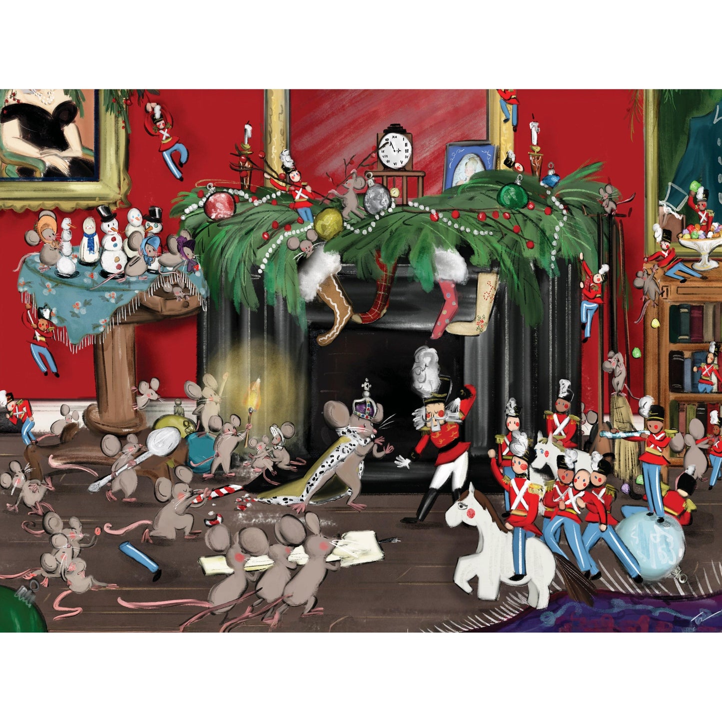 The Nutcracker Battle by Tug Rice 500 Piece Jigsaw Puzzle NYPC