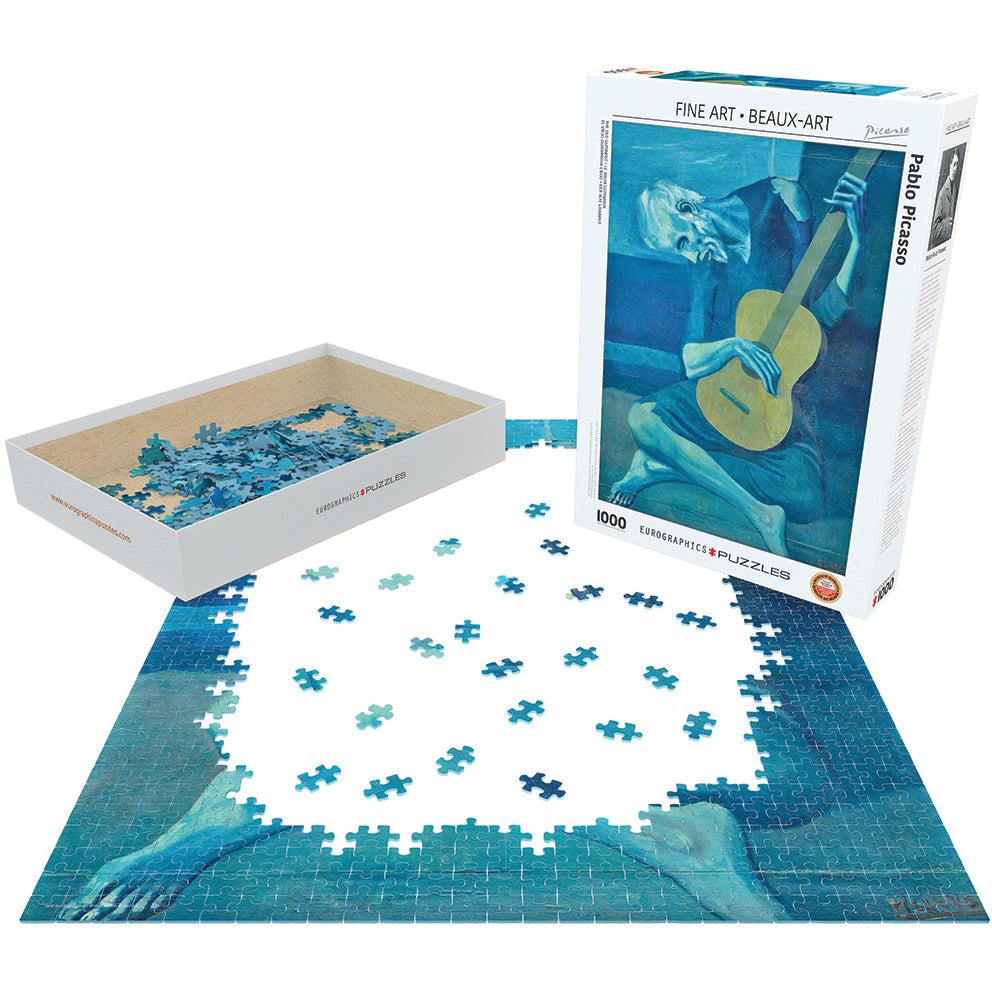 The Old Guitarist 1000 Piece Jigsaw Puzzle Eurographics