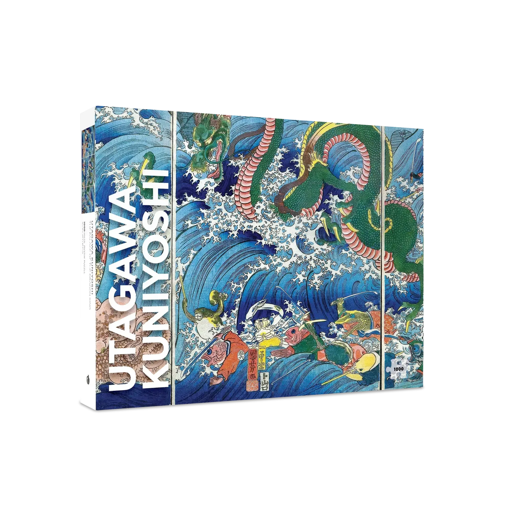 The Palace of the Dragon by Kuniyosho 1000 Piece Jigsaw Puzzle Pomegranate