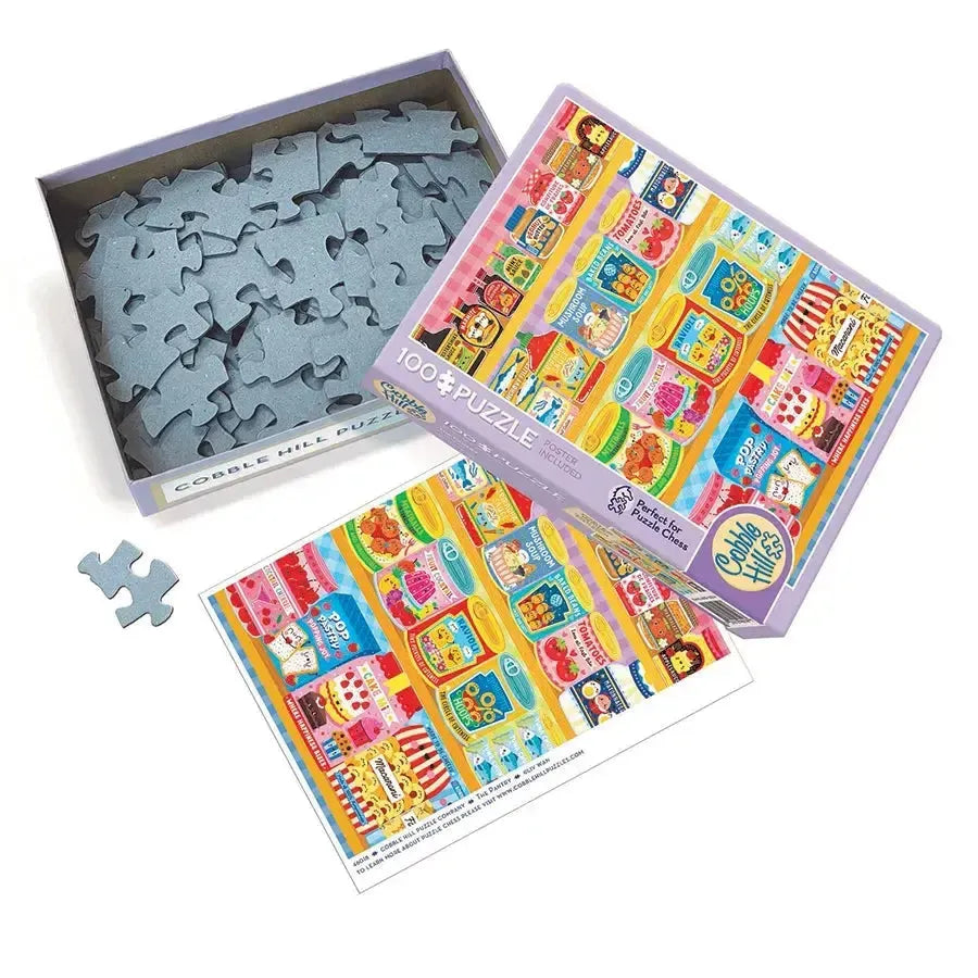 The Pantry 100 Large Piece Jigsaw Puzzle Cobble Hill
