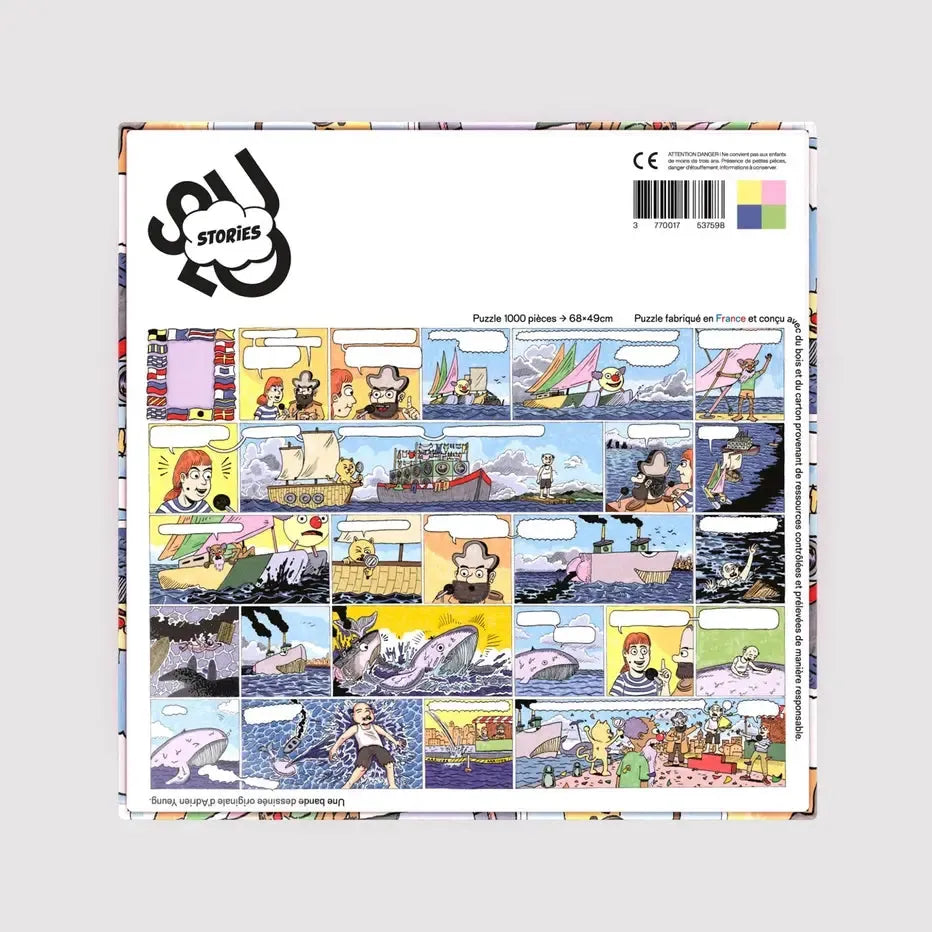 The Race By Adrien Yeung 1000 Piece LE Jigsaw Puzzle Sulo