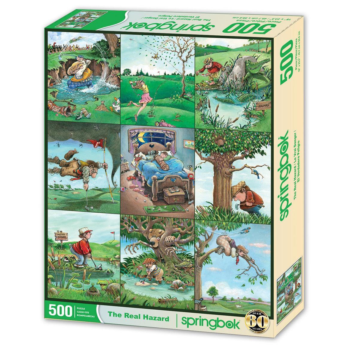 The Real Hazard 500 Piece Jigsaw Puzzle Springbok