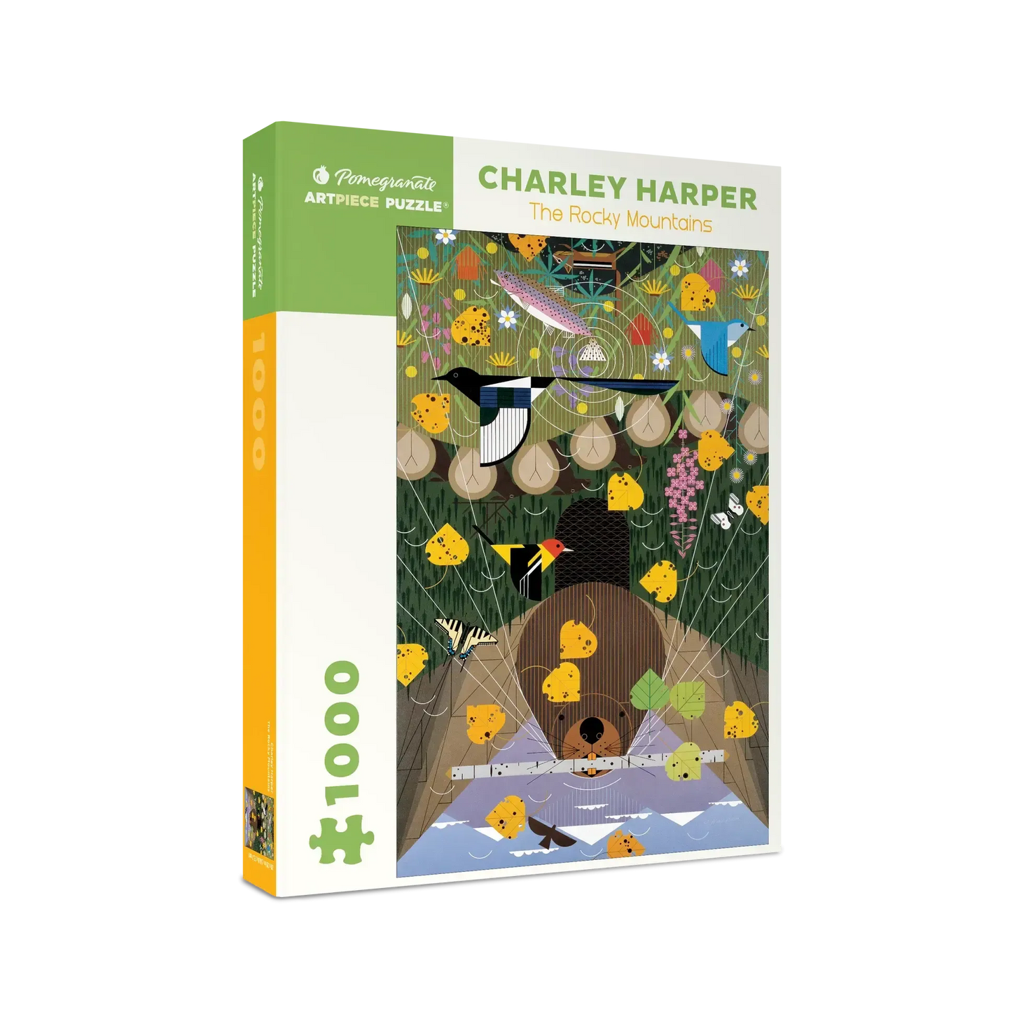 The Rocky Mountains 1000 Piece Jigsaw Puzzle Pomegranate