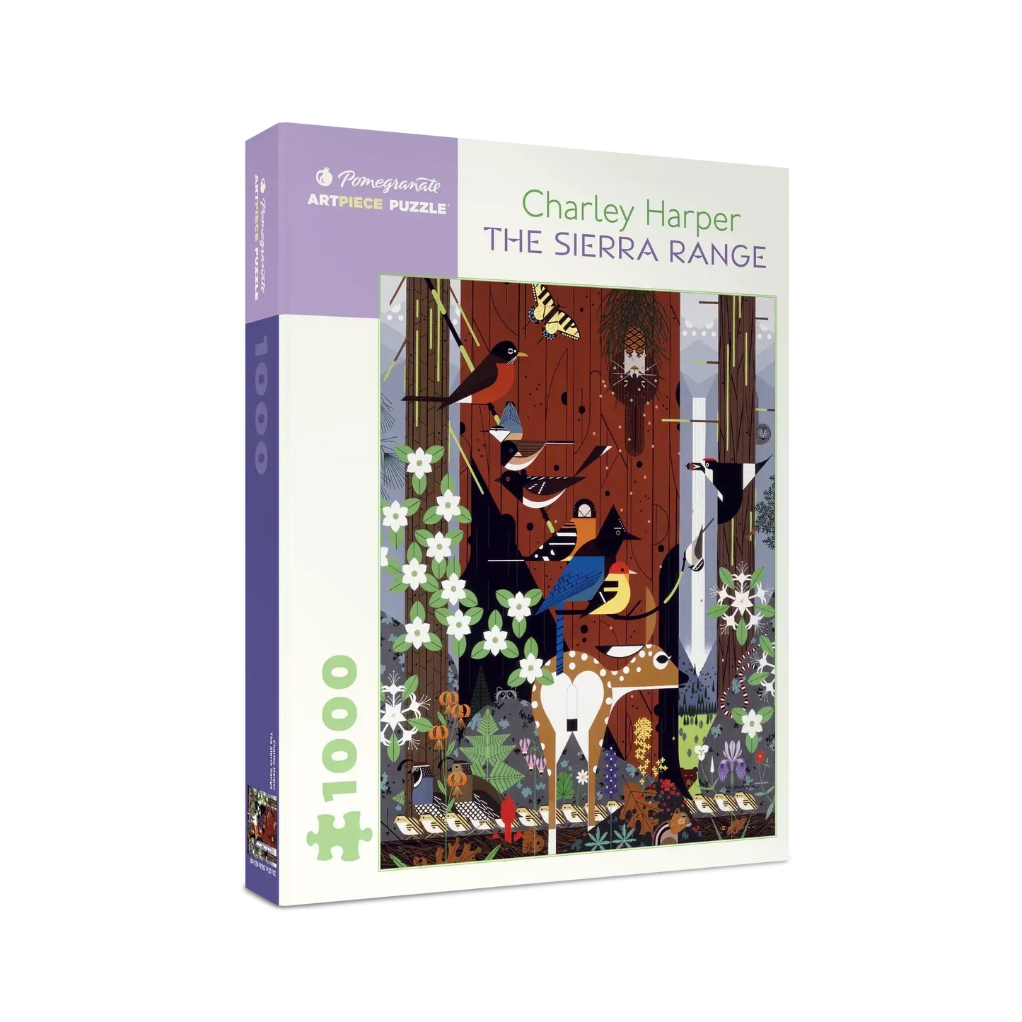 The Sierra Range 1000 Piece Jigsaw Puzzle Pomegranate