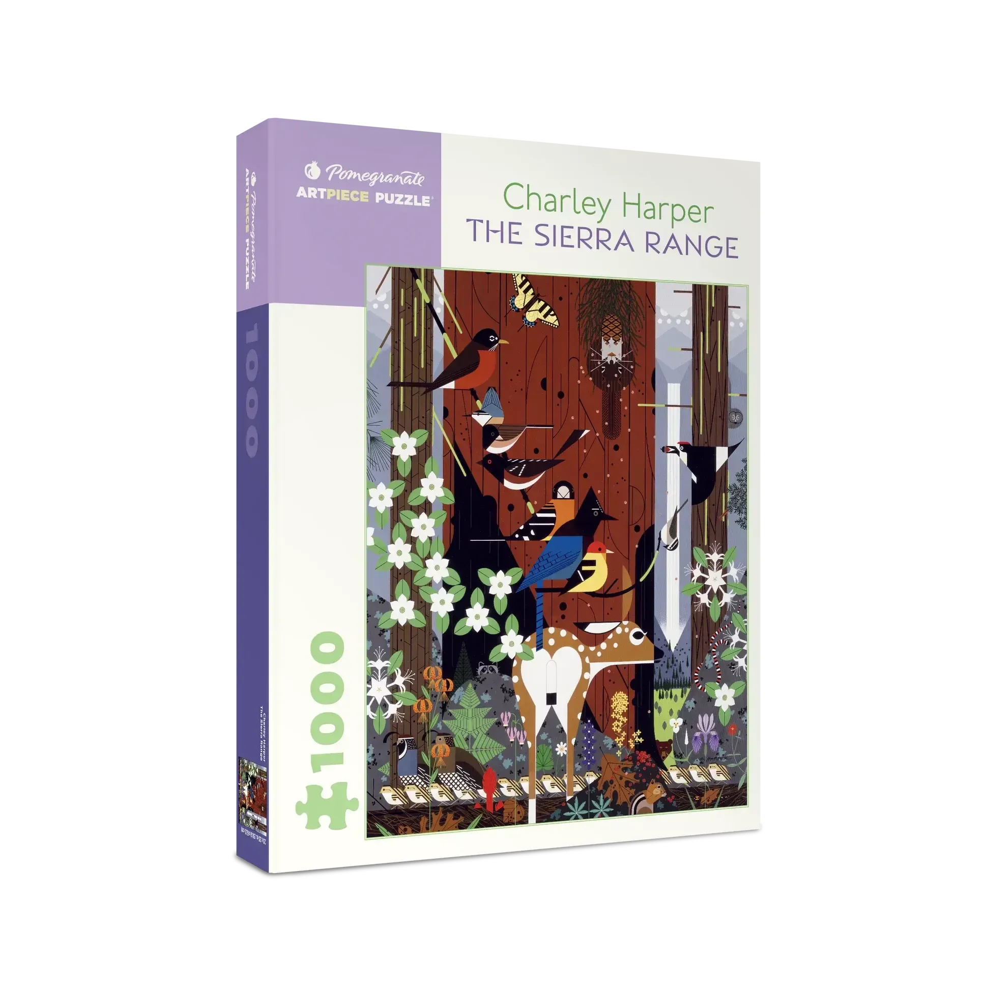 The Sierra Range 1000 Piece Jigsaw Puzzle Pomegranate