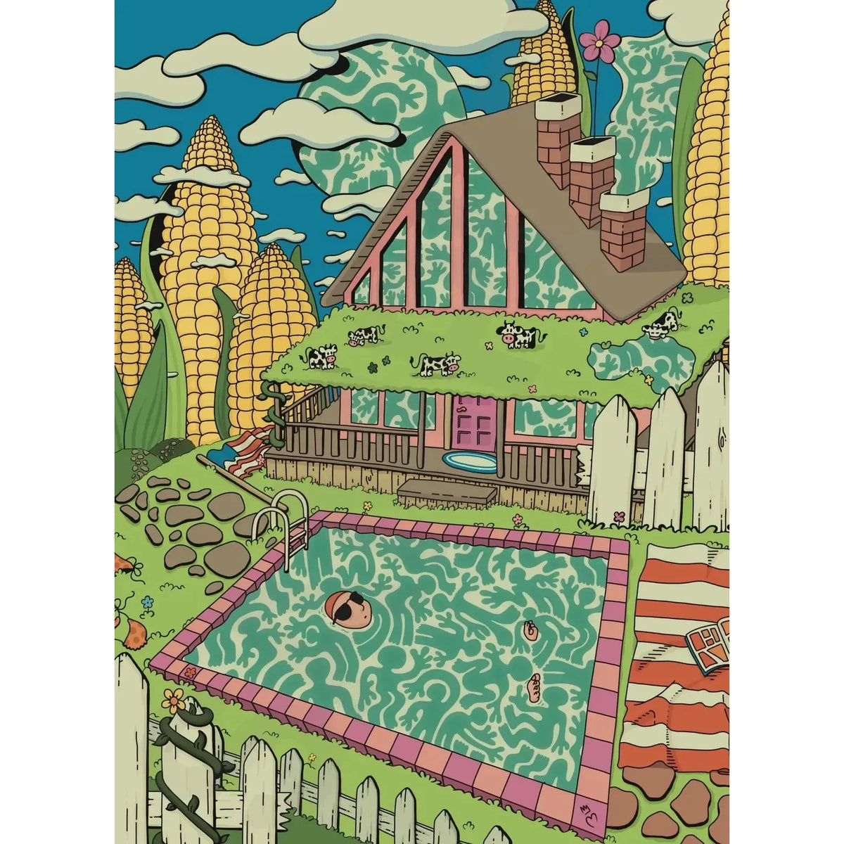 The Simple Life 1000 Piece Jigsaw Puzzle Rolexa
