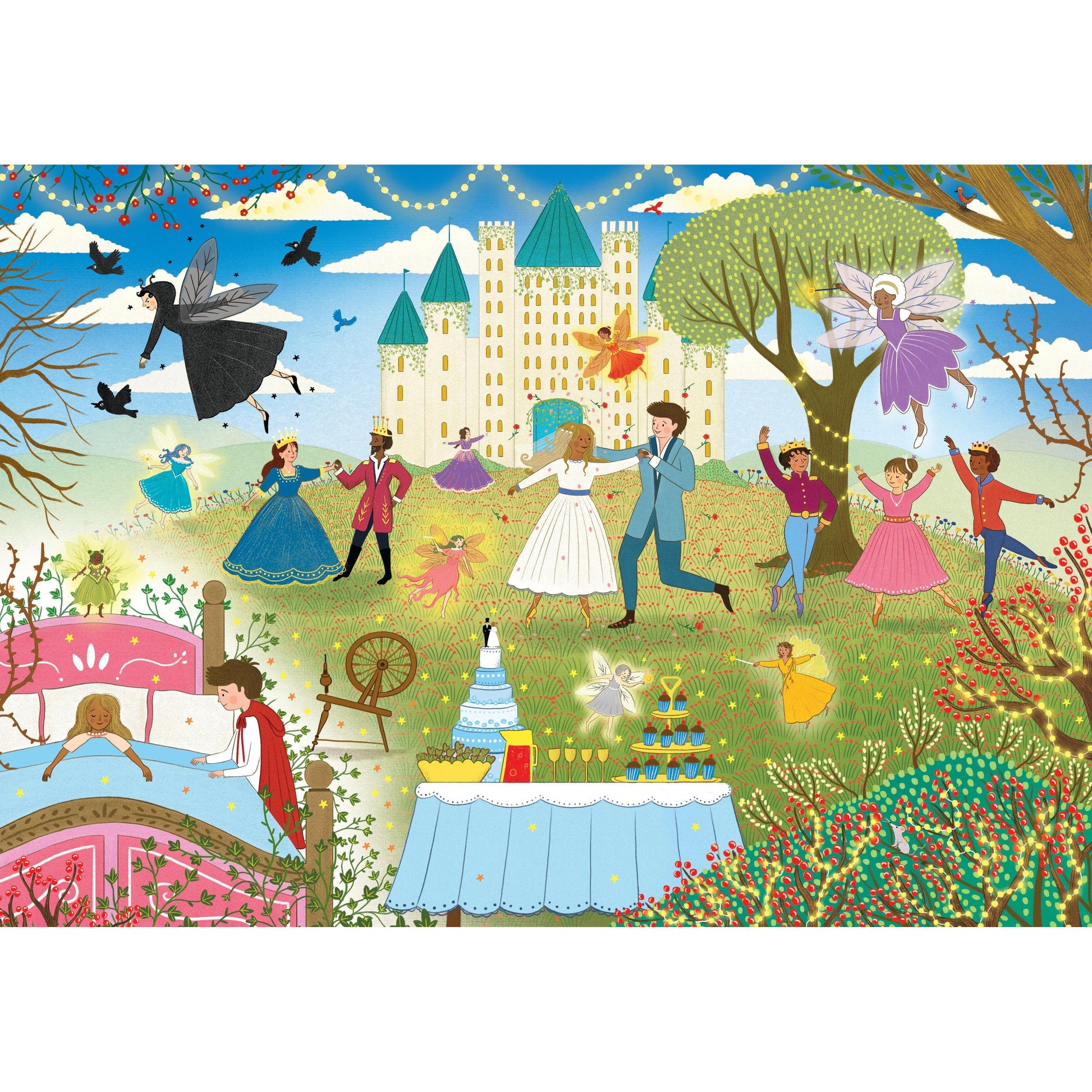 The Sleeping Beauty 48 Piece Musical Jigsaw Puzzle Kaddo