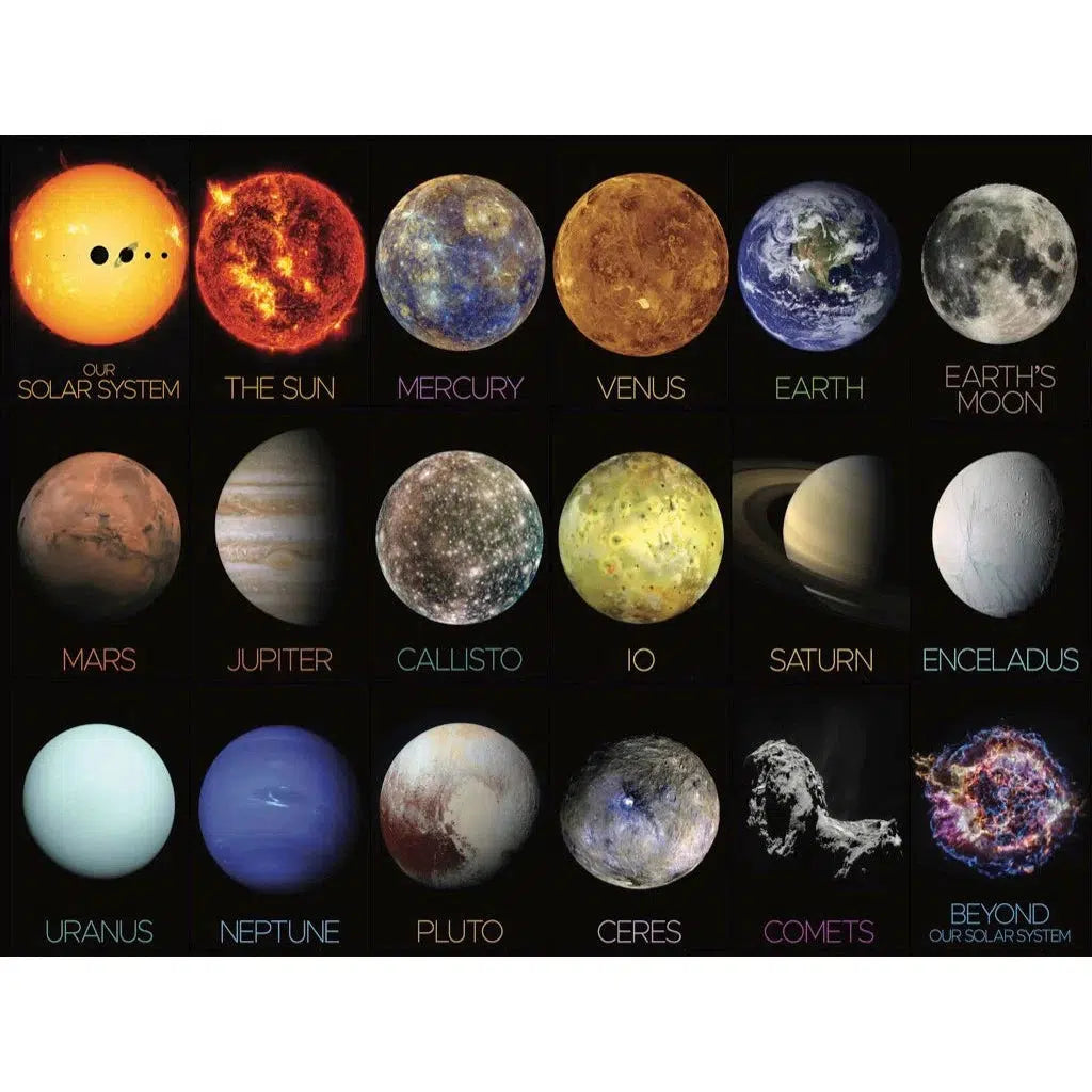 The Solar System 1000 Piece Jigsaw Puzzle NYPC