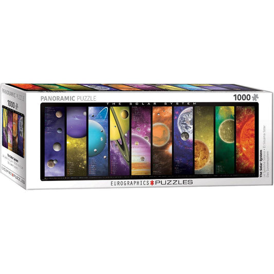 The Solar System 1000 Piece Panoramic Jigsaw Puzzle Eurographics