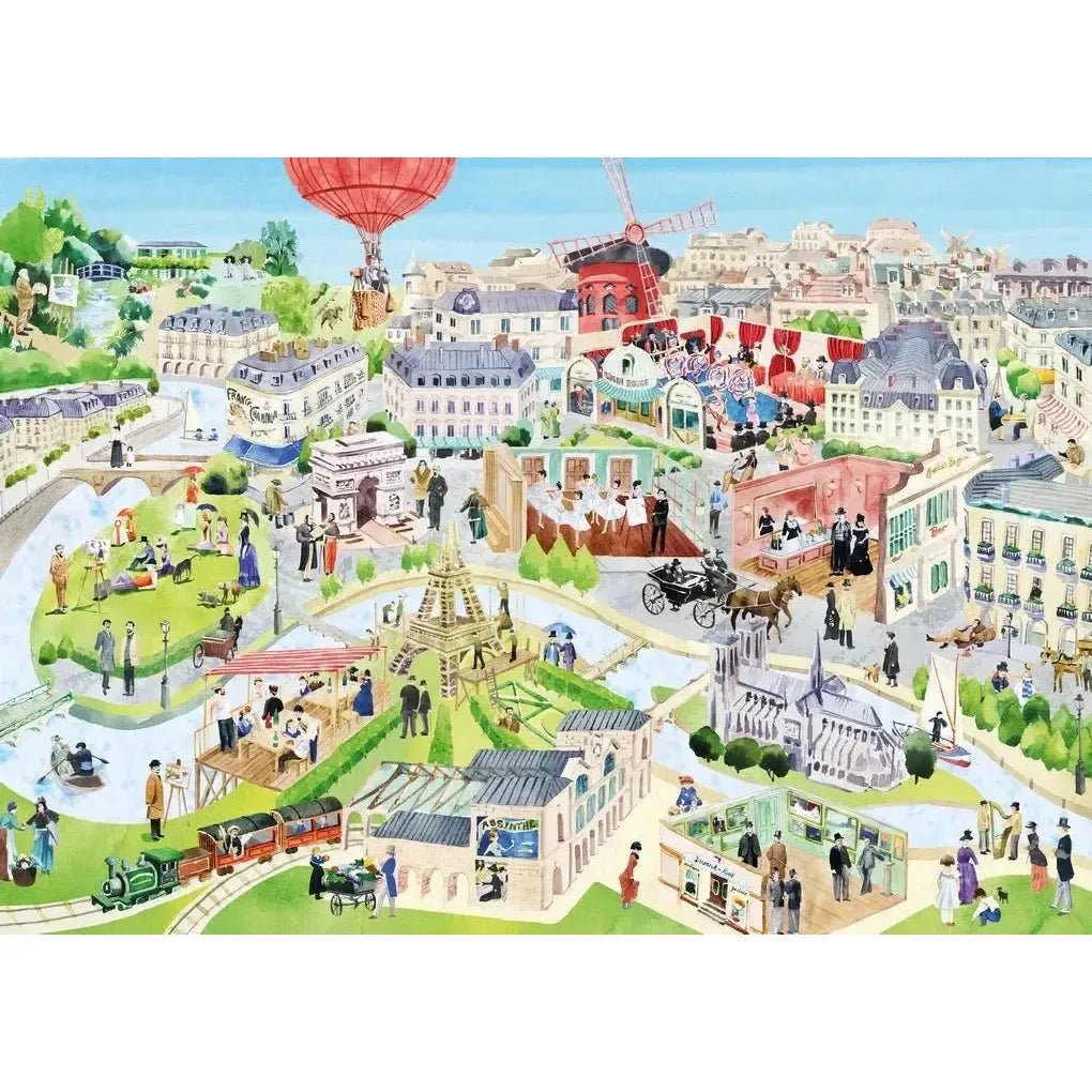 The Story of Impressionism 500 Piece Jigsaw Puzzle Laurence King