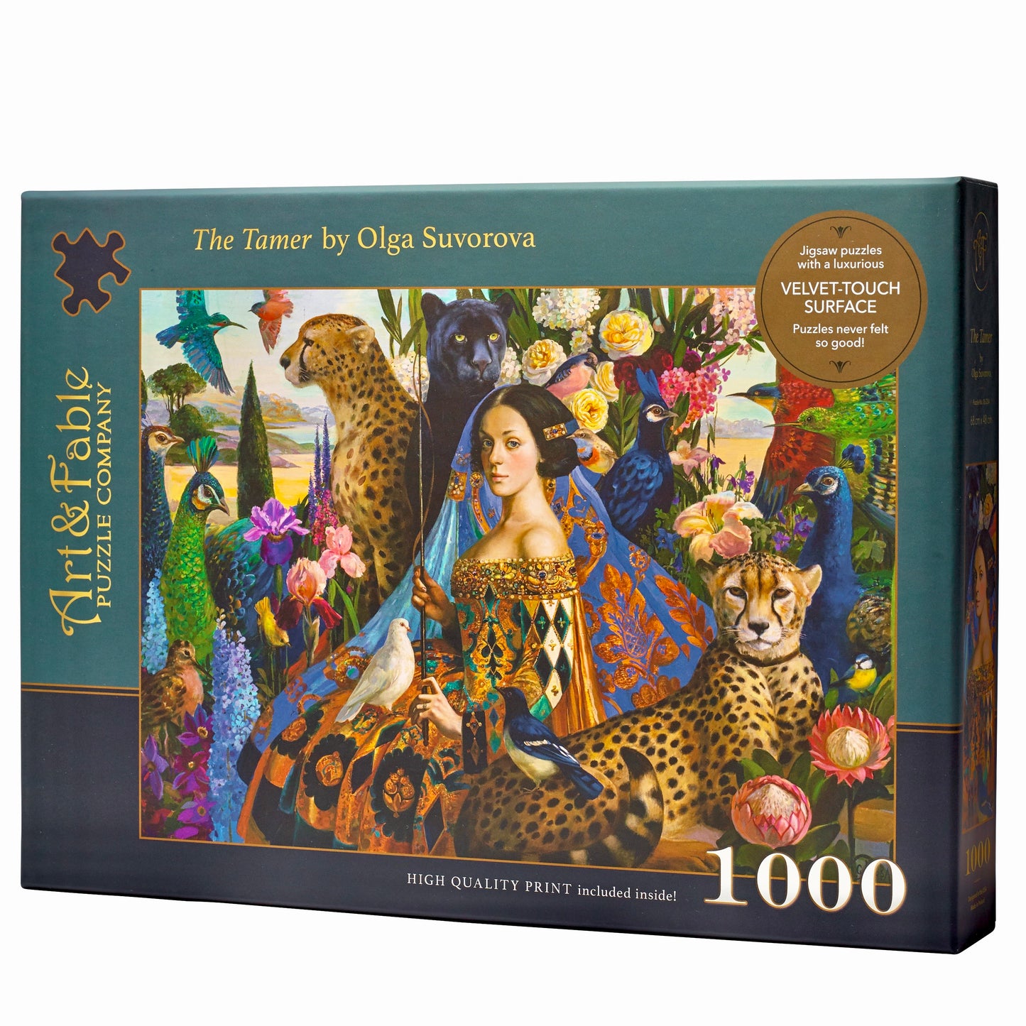 The Tamer 1000 Piece Premium Jigsaw Puzzle Art & Fable