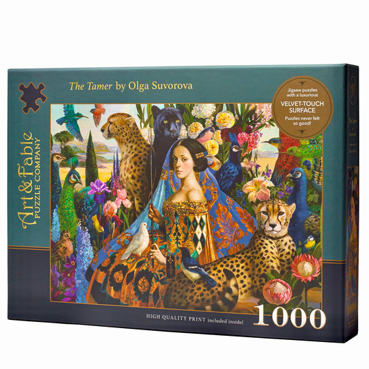 The Tamer 1000 Piece Premium Jigsaw Puzzle Art & Fable