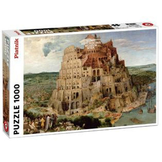 The Tower of Babel 1000 Piece Jigsaw Puzzle Piatnik