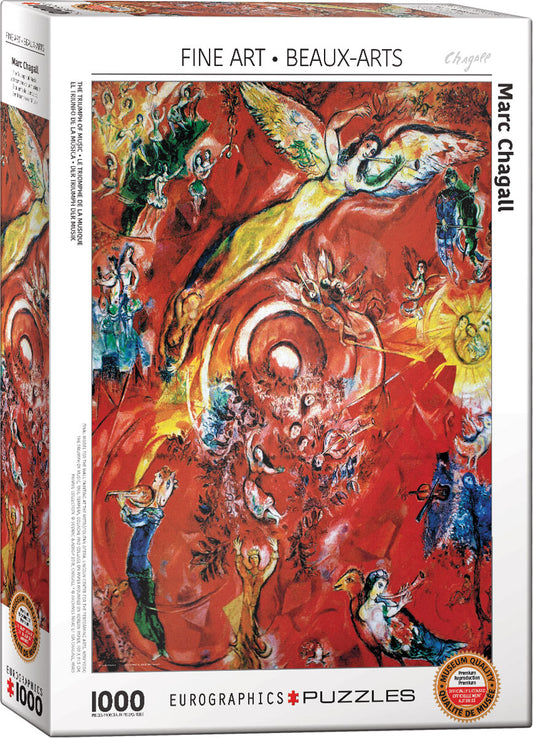 The Triumph of Music by Marc Chagall 1000 Piece Jigsaw Puzzle Eurographics