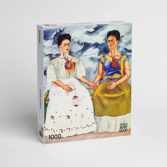 The Two Fridas by Frida Kahlo 1000 Piece Jigsaw Puzzle TIAD