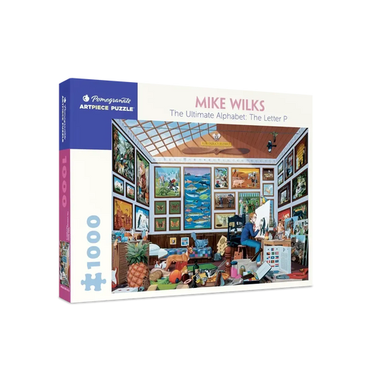 The Ultimate Alphabet: The Letter P 1000 Piece Jigsaw Puzzle Pomegranate