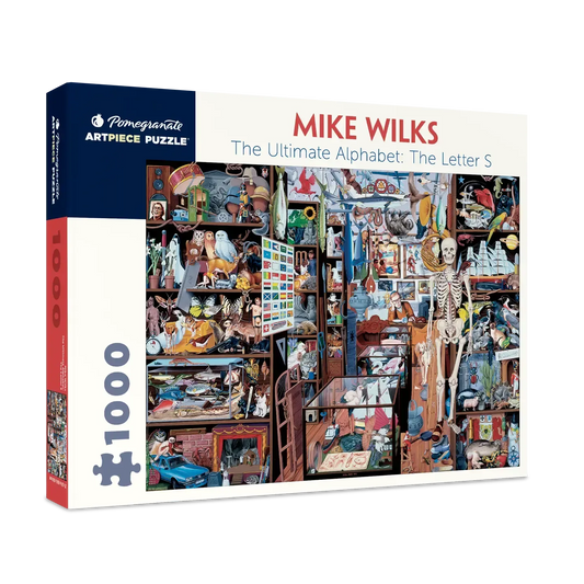 The Ultimate Alphabet: The Letter S 1000 Piece Jigsaw Puzzle Pomegranate